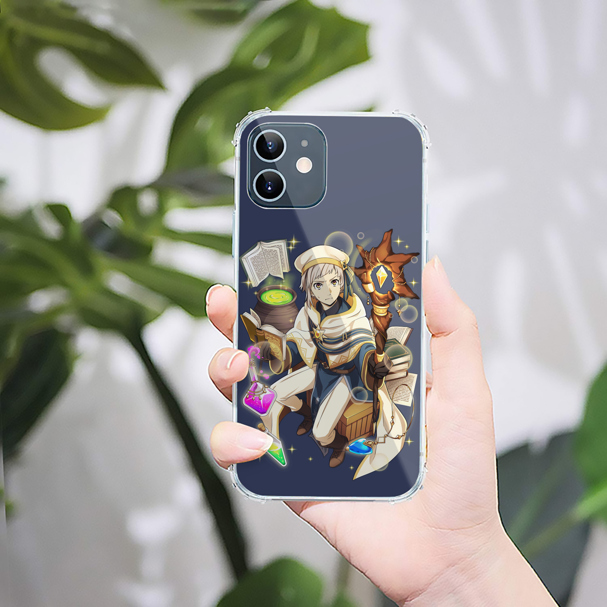 （画像用） 文豪ストレイドッグス Bungo Stray Dogs 【iPhone 12シリーズ対応】透明スマホケース（クリアソフトケース）
